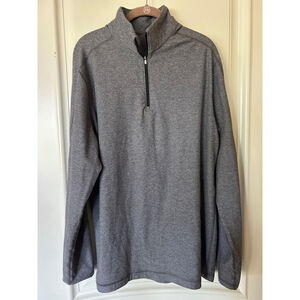 Men's Lululemon Gray 1/4 Zip Pullover Sweatshirt L